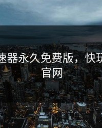 快游加速器永久免费版，快玩加速器官网