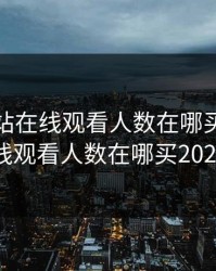 免费网站在线观看人数在哪买，免费网站在线观看人数在哪买2023年最新