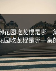 公主在御花园吃龙棍是哪一集，公主在御花园吃龙棍是哪一集的台词