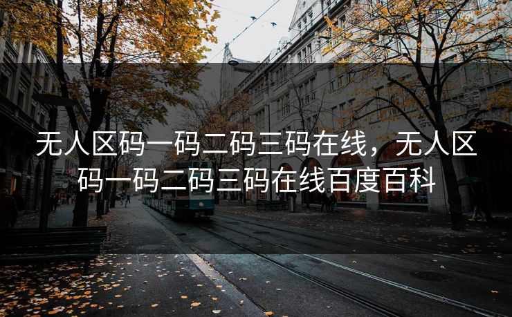 无人区码一码二码三码在线，无人区码一码二码三码在线百度百科